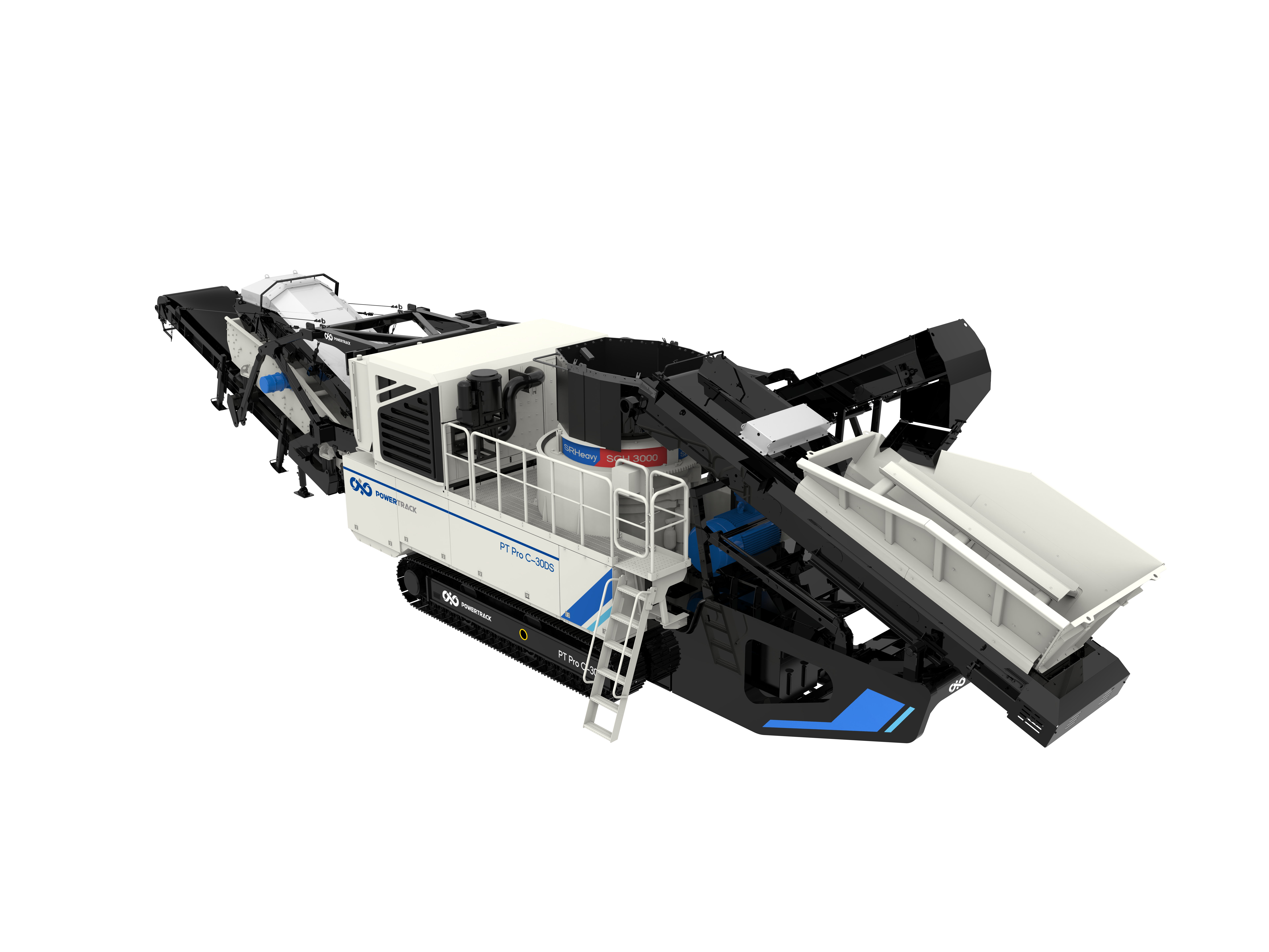 PT Pro C-30DS Mobil Konik Kırıcı ve Elek